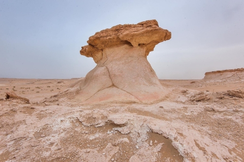 Doha: Rzeźba Richarda Serry w zachodnim Katarze, Mushroom Rock Tour