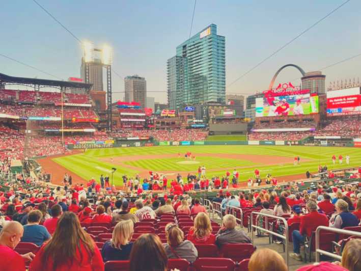 St. Louis: partita di baseball dei St Louis Cardinals al Busch Stadium