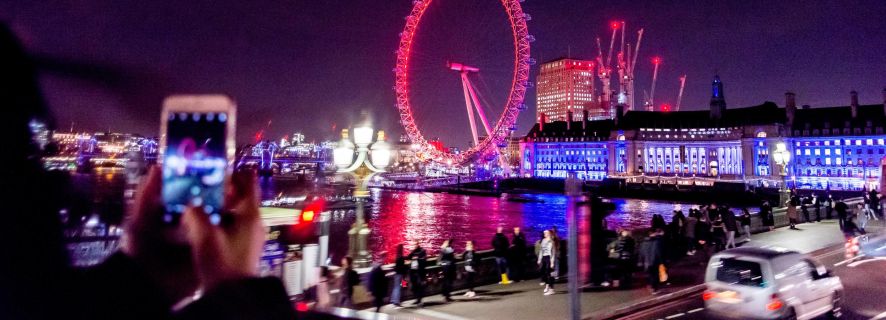 London: Nighttime Open-Top Bus Sightseeing Tour