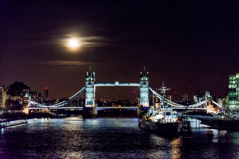 London: Nighttime Open-Top Bus Sightseeing Tour Depart & Return from The London Eye