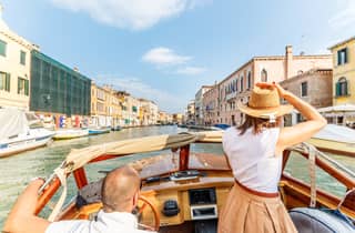 Venedig: Private Bootsfahrt auf dem Canal Grande