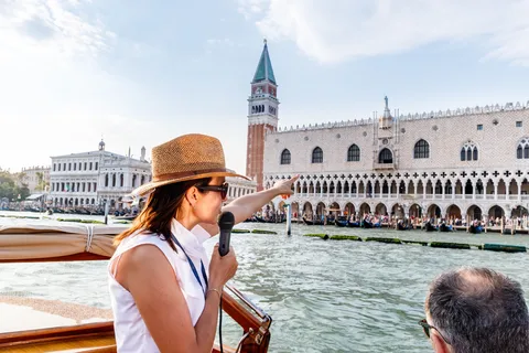 Veneza: Passeio de barco privado no Grande Canal