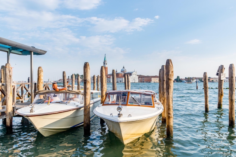 Venecia: tour privado de 1 hora en barco por el Gran CanalTour en francés