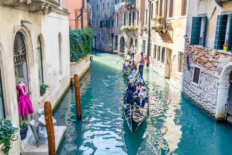 Venetië: traditionele gedeelde gondeltocht