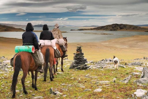 10 days - Central Mongolia Khangai region and horse trek Horse trek in 8 Lake