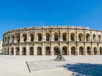 Pont du Gard, Uzès & Nîmes: Halbtagstour mit Eintritt Pont du Gard, Uzès & Nîmes: Halbtagstour mit Eintritt