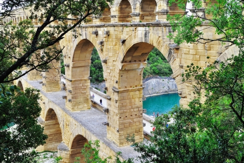 Halve dag Pont du Gard, Uzès, Nîmes: rondleiding met entreePont du Gard, Uzès en Nîmes: rondleiding met entree
