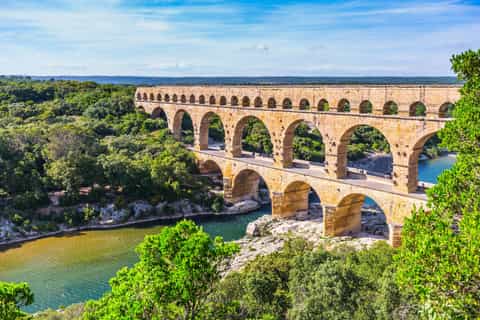 Pont du Gard, Uzès & Nîmes: Half-Day Tour with Entry Fees