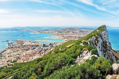 Depuis Cadix : Excursion privée d'une journée à Gibraltar et en Bolonie
