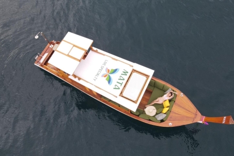 Phuket: Barco de lujo privado de cola larga Coral y Cabo PromthepChárter de día completo Long Tail