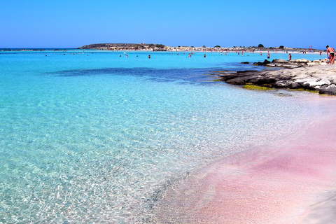 From Rethymno/Kavros: Elafonisi Island Pink Sand Beach TourFrom Adele, Pigianos Kampos, Platanias, &amp; Missiria