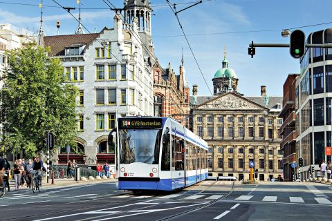Amsterdam: bilet komunikacji publicznej GVB
