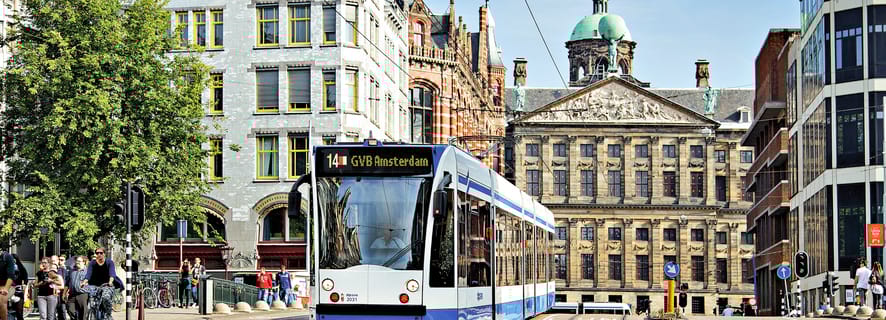 Amsterdam: bilet komunikacji publicznej GVB