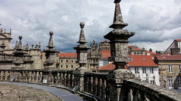 bemvindo a santiago de compostela tour privado com um local