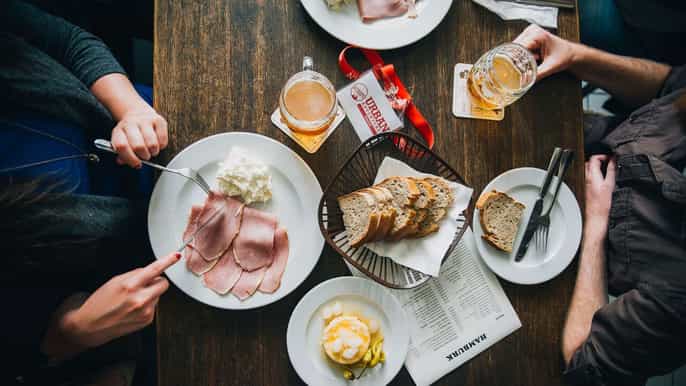 prague food by foot small group tour w/ drink culture