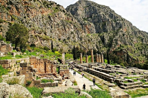 D'Athènes: Visite privée de Delphes avec déjeuner