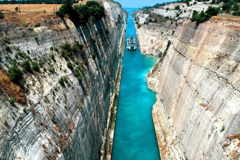Canal de Corinthe, Corinthe, Mycènes et Nauplie Argolis Tour