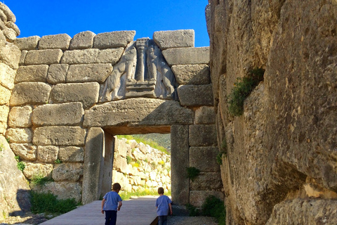 Tour del Canale di Corinto, Corinto, Micene e Nafplion Argolis