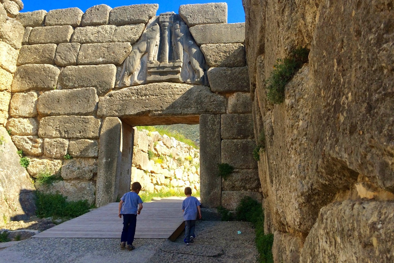 Excursão ao Canal de Corinto, Corinto, Micenas e Nafplion Argolis