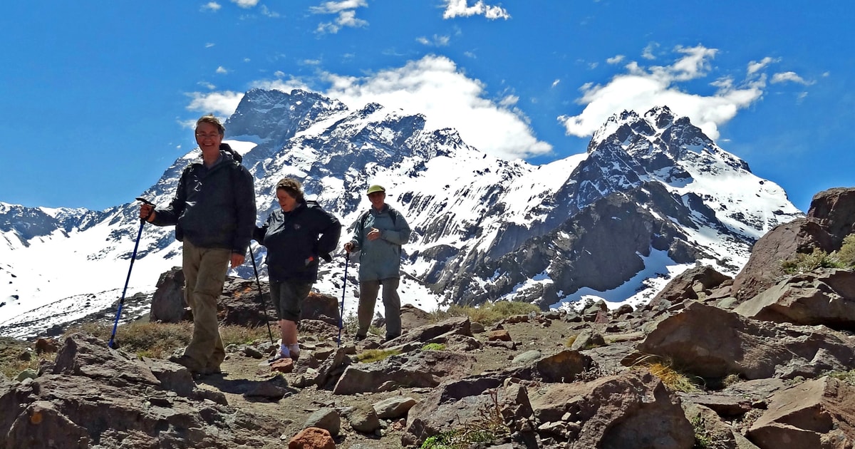 Santiago ruta 8 km en Cajón del Maipo y volcán San José GetYourGuide