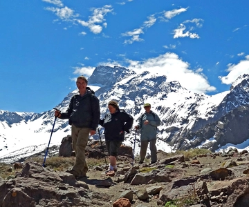 Desde Santiago: Cajón del Maipo y Volcán San José Caminata 8K