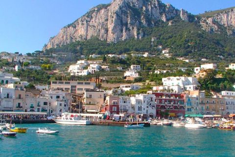 Capri: tour da Sorrento e giro in barca