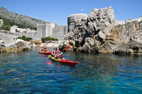 Dubrovnik: tour mañana o tarde en kayak con aperitivoTour diurno de 2 horas