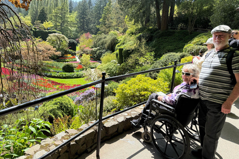 Von Vancouver aus: Privater Tagesausflug nach Victoria und zu den Butchart Gardens
