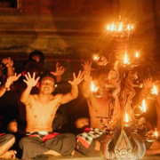 Kecak Fire Dance and Night Market Dinner Tour