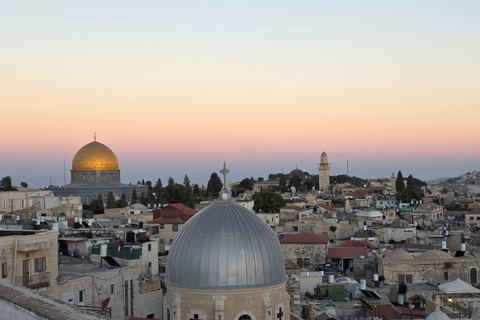 Jerusalem After Dark: Old City Sunset Walking Tour & Wine
