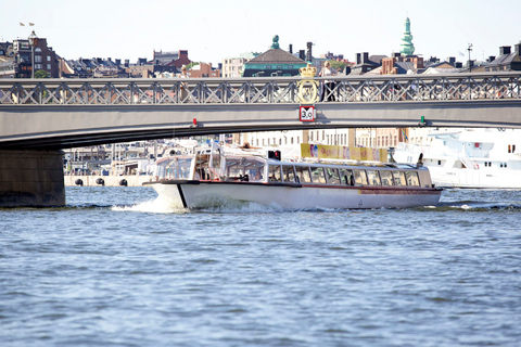 Stockholm: Hop-On Hop-Off Bus with Audio Guide & Boat Option Stockholm: 24-Hour Hop-On Hop-Off Boat