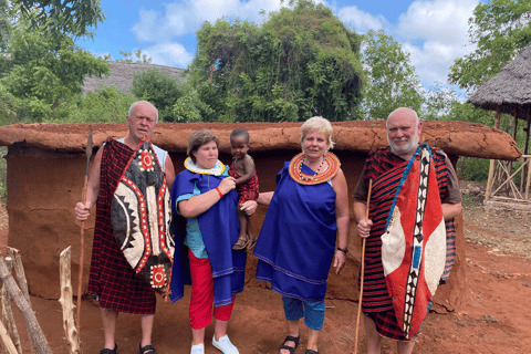 Zanzibar: Maasai village tour and Turtles experience trip Tour without Hotel pick up and drop-off