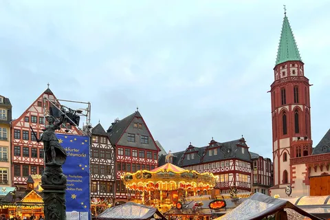 Frankfurt: Christmas tour of the old town (in German)