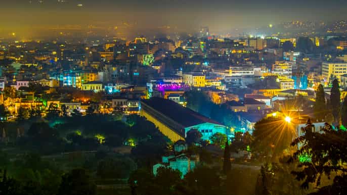 athens by night 4hour guided private tour