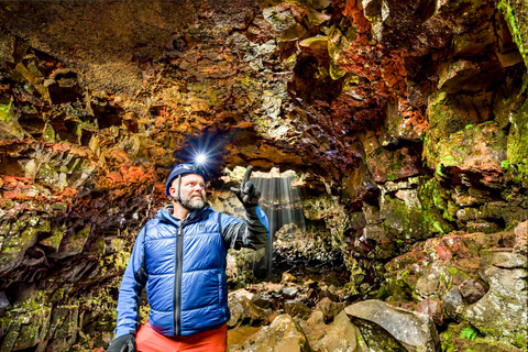 Desde Reikiavik: túnel de lava Raufarhólshellir en autobús