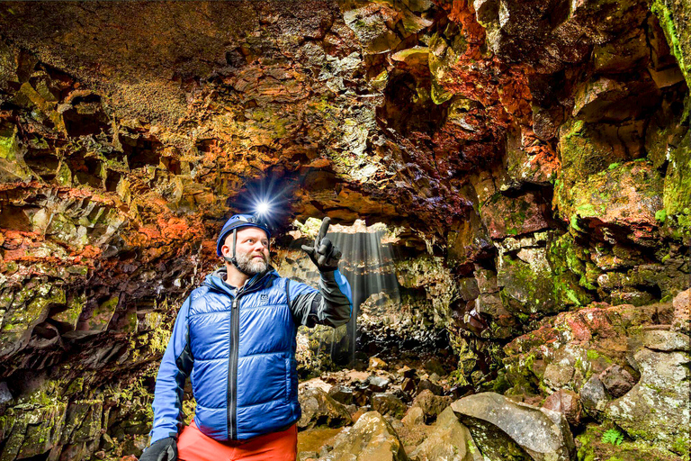 Ab Reykjavik: Raufarhólshellir-Lavahöhle per Bus