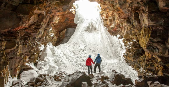 Raufarhólshellir Lava Tunnel: Underground Expedition