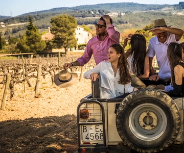 From Barcelona: Penedés Vineyards Tour by 4WD w/Wine & Cava
