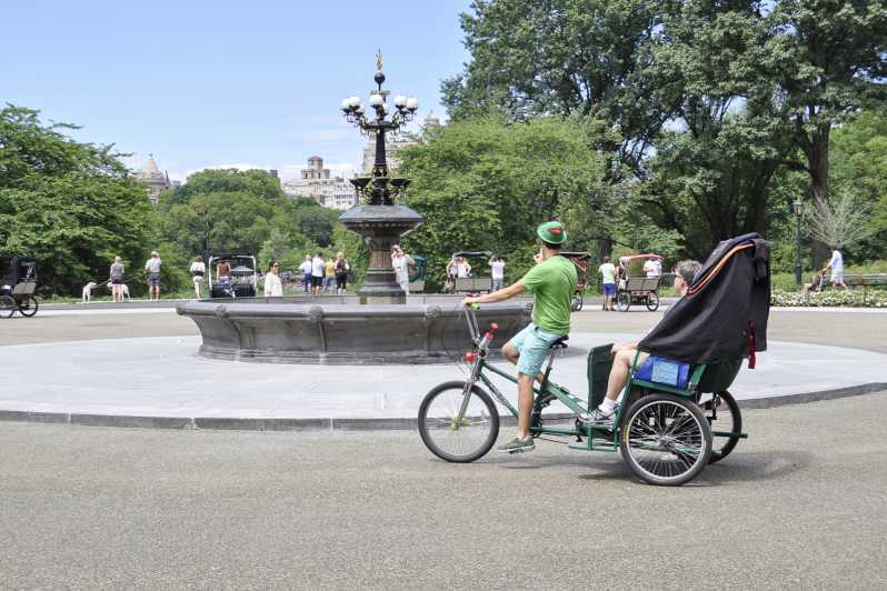 New York: tour in risciò a pedali del Central Park