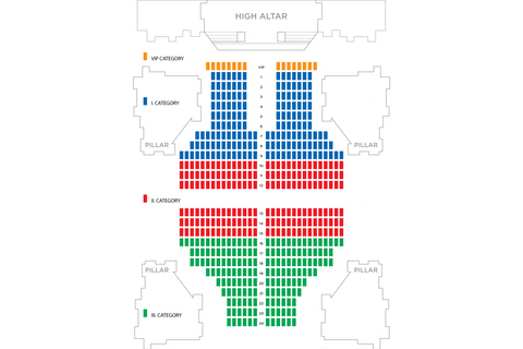 Koncert organowy w bazylice św. StefanaKategoria II