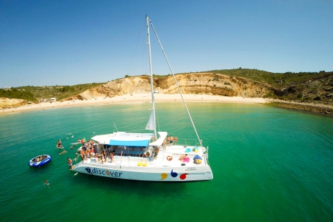 Depuis Lagos : croisière en catamaran dans l’Algarve