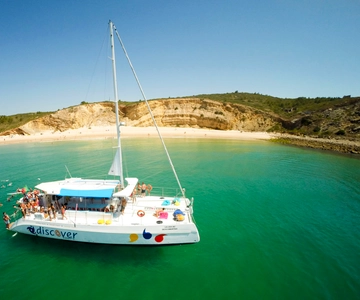 From Lagos: Algarve Cruise by Catamaran