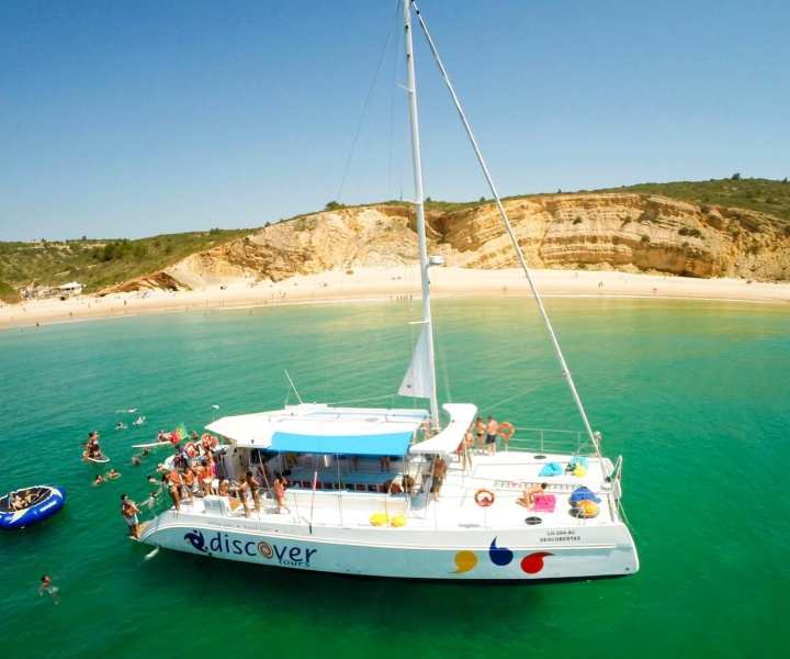 From Lagos: Algarve Cruise by Catamaran