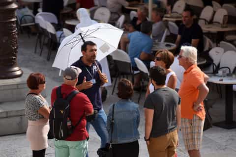 zadar guided walking tour