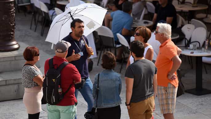 zadar guided walking tour