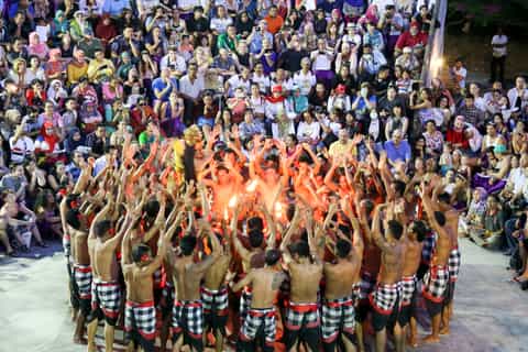 bali sunset uluwatu temple kecak dance and jimbaran bay