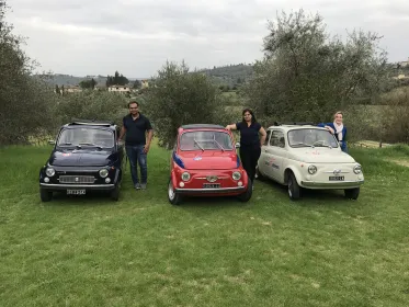 Florenz und Umgebung Vintage Fiat 500 Tour