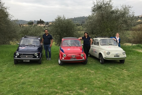 Visite de la Fiat 500 vintage à Florence et dans les environs