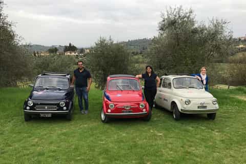 Florence and Surroundings Vintage Fiat 500 Tour