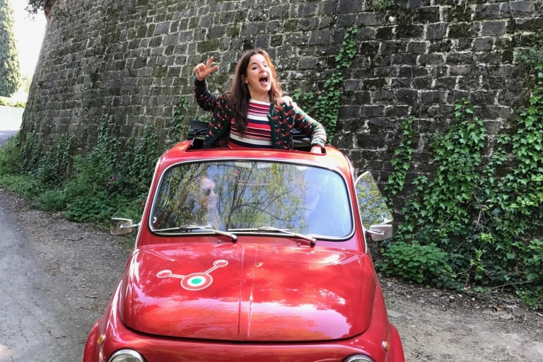 Visite de la Fiat 500 vintage à Florence et dans les environs
